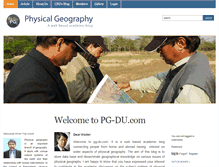 Tablet Screenshot of pg-du.com